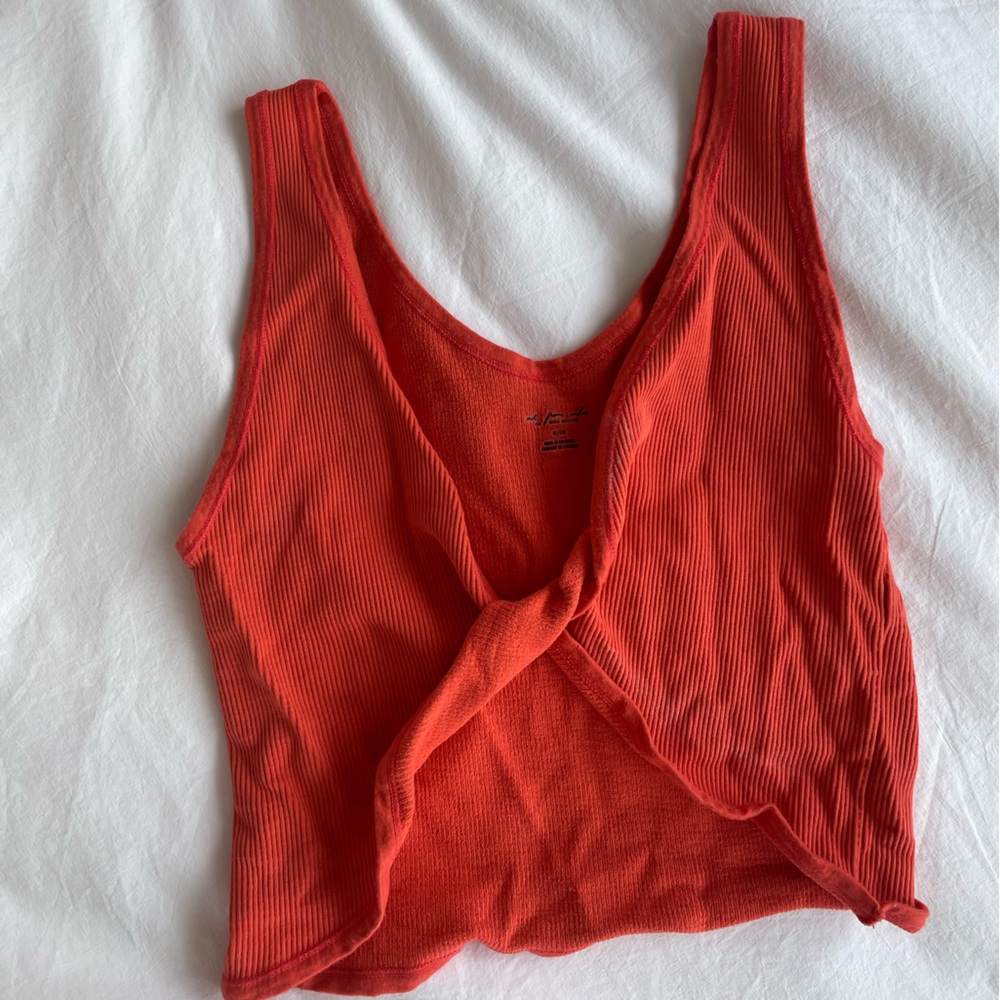 Stretchy reversible tank top